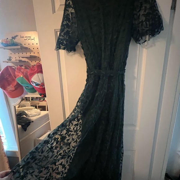 Baltic Born Dark Green Maxi Dress - Picture 3 of 3